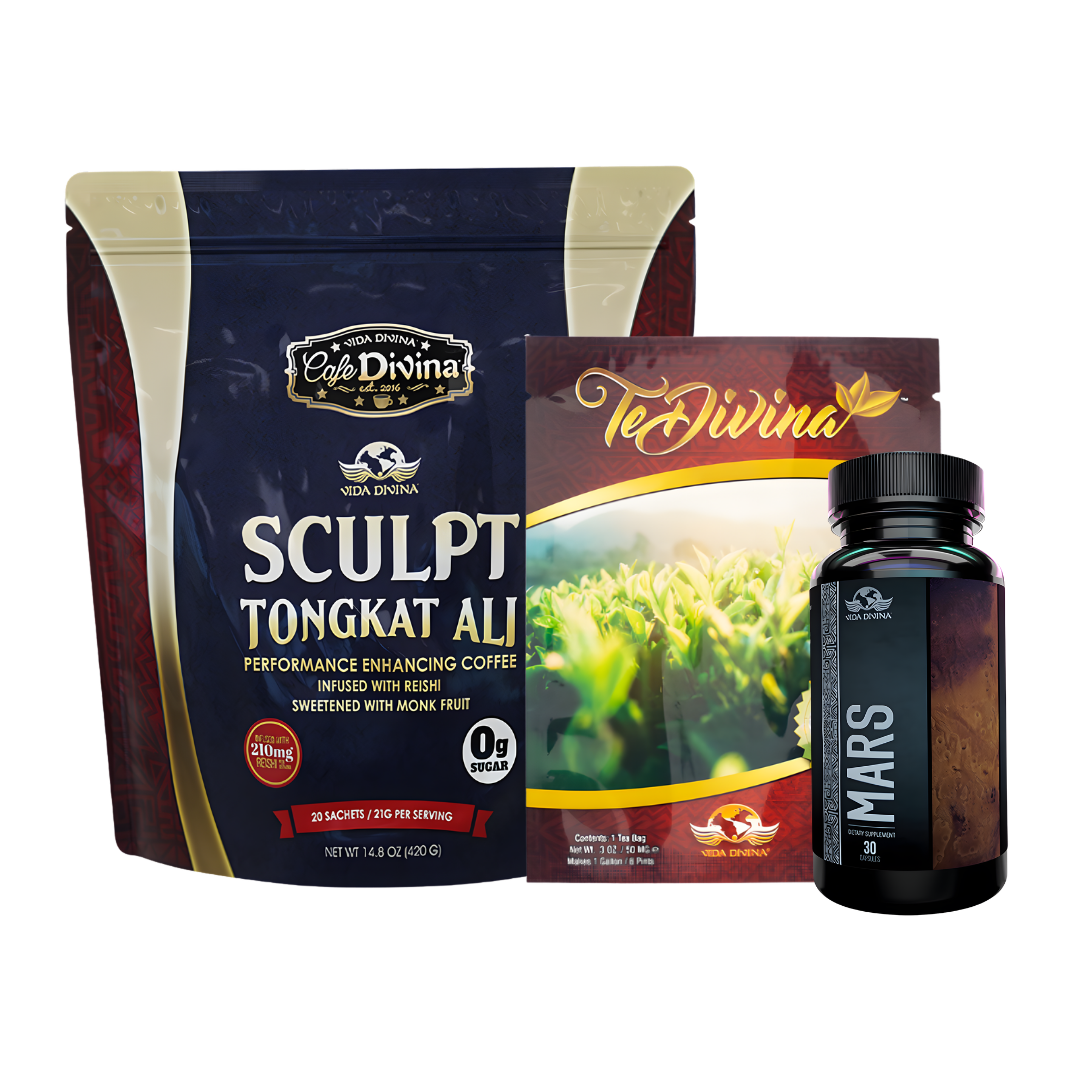 TRÍO  DETOX Y POTÉNCIA MASCULINA