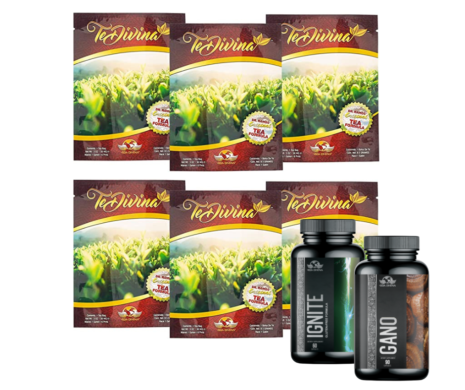 TeDivina (6 Weeks) + IGNITE + GANO ( SUPER DIGESTIVE KIT)