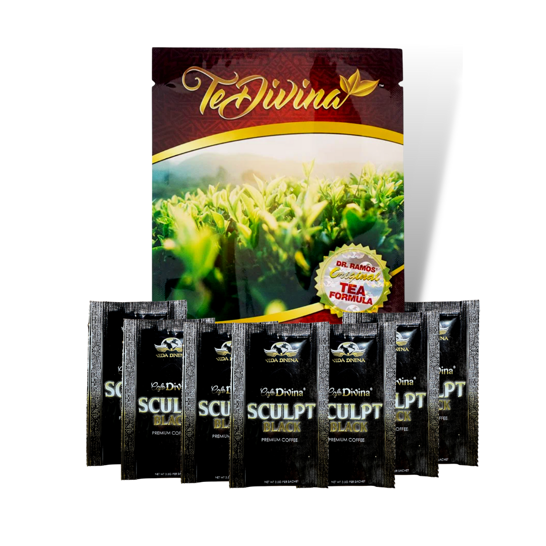 TeDivina (1 Week) + Cafe Sculpt black (1 Week) (FREE Shipping)