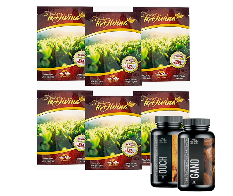 TeDivina (6 Weeks) + OUCH + GANO ( Super KIT to detoxify and improve blood circulation)