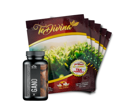 TeDivina (6 Weeks) + GANO ( Detox with Ganoderma)