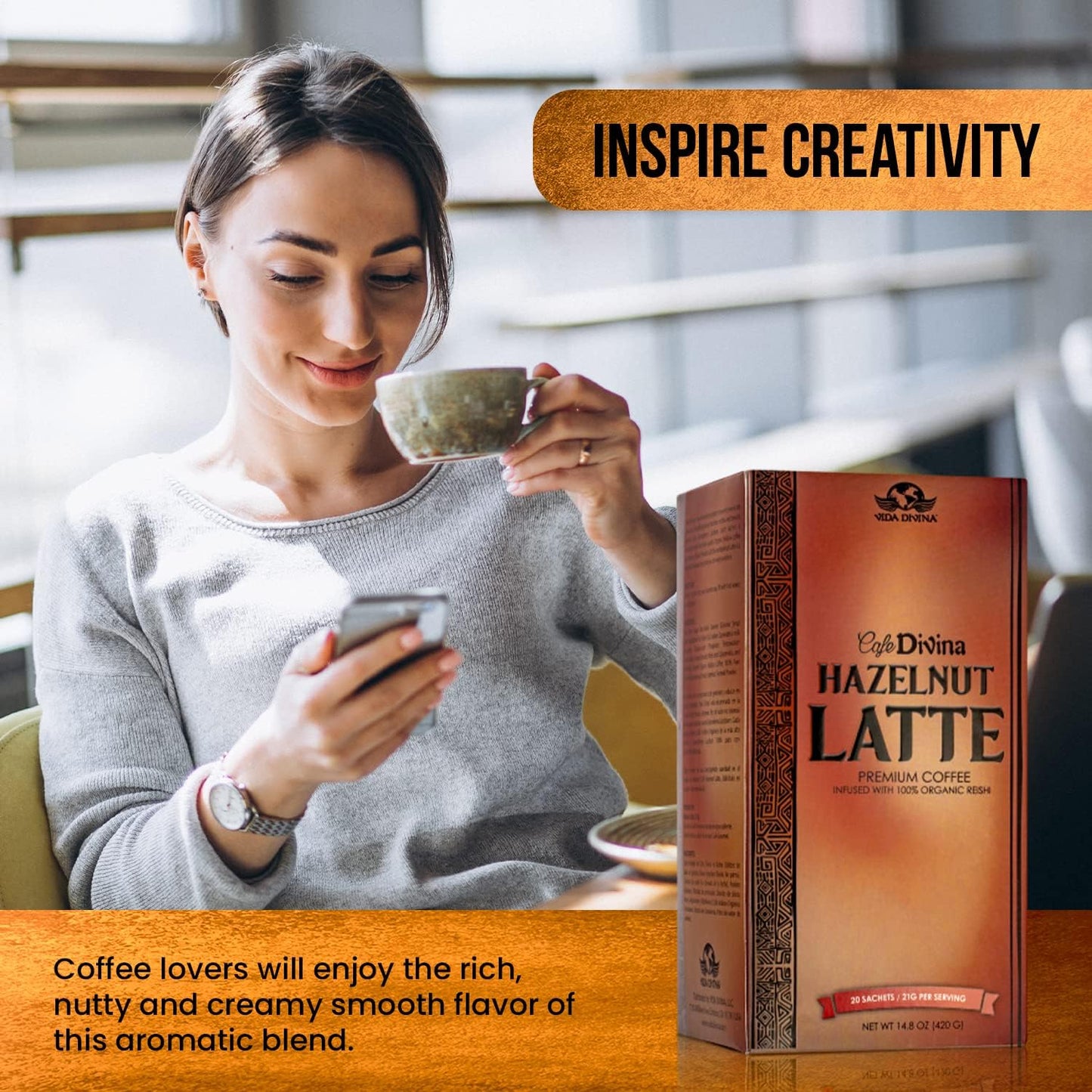 HAZELNUT LATTE